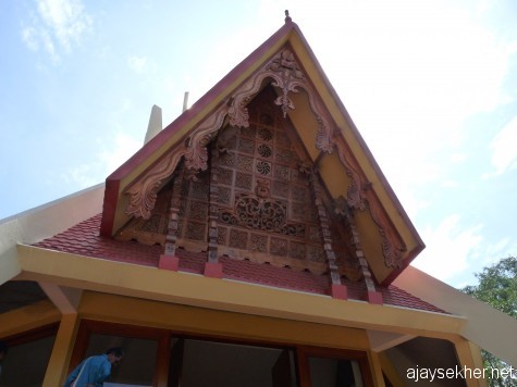The Chaitya facade to Gurukulam Convention Centre, Varkala.