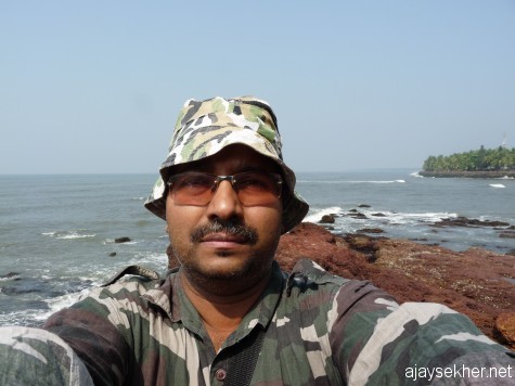 At the river mouth of Kadalundy, 6 Jan 2013.