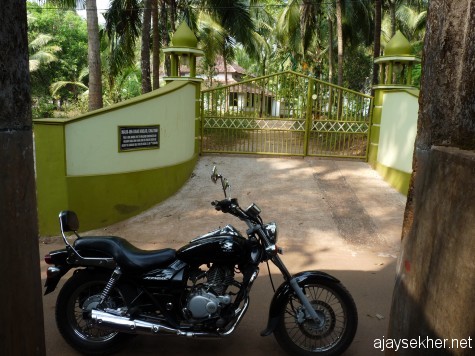 The gate of Puzhakara Pally, Chaliyam. AD 7th century.