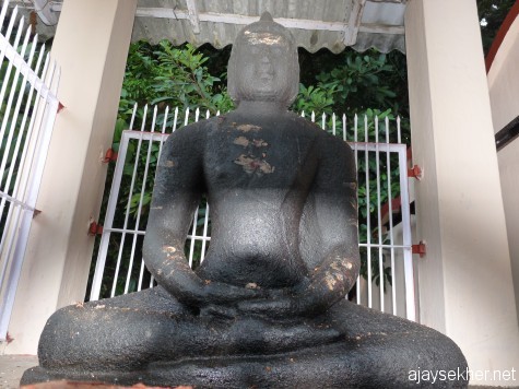 Buddha at Bharanikavu Pallykal near Katanam in Kayamkulam.